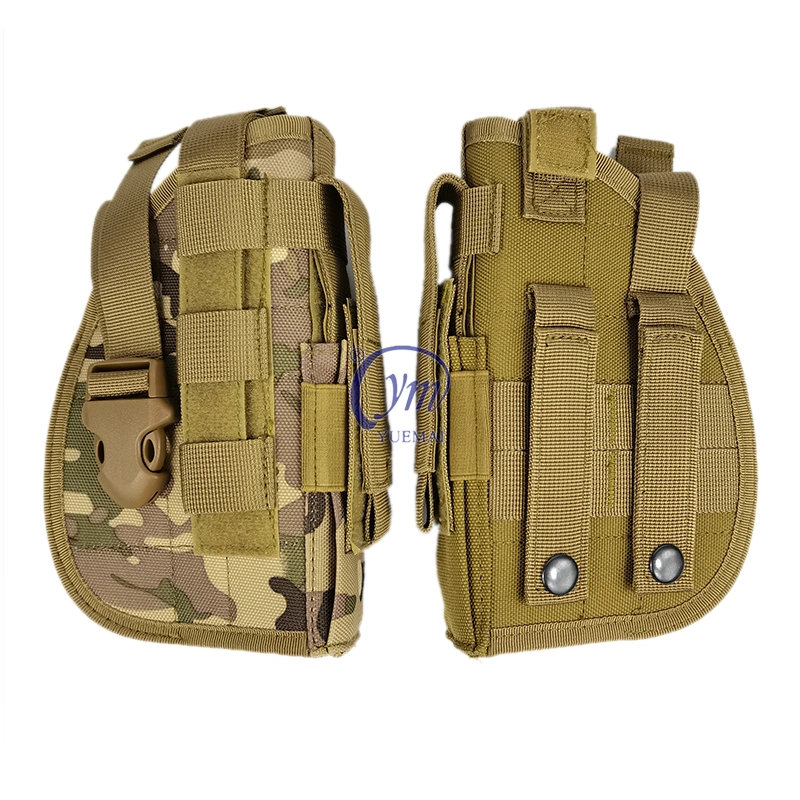 Adjustable Molle Oxford Camouflage Tactical Waist Universal Holster