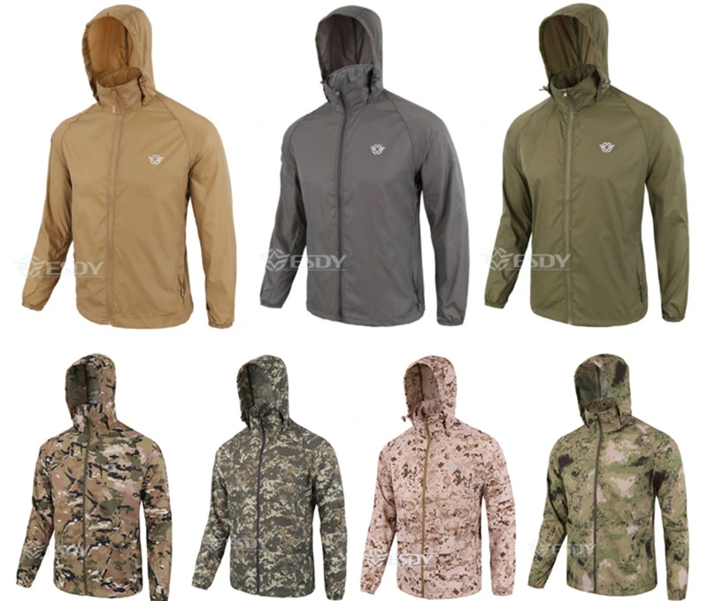 Acu Military Tactical Men&prime;s Hiking Camping Skin Sunscreen Clothing Apparel